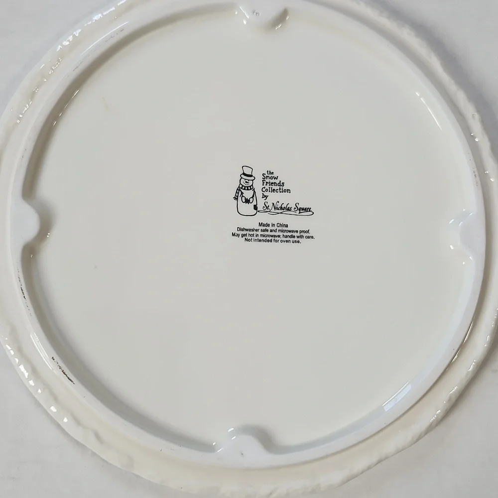 Snowman Ceramic Trivet